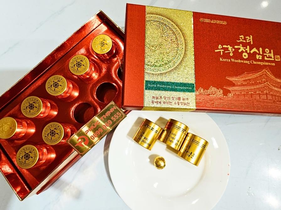 Hình ảnh sản phẩm Ngưu Hoàng Thanh Tâm Hàn Quốc hộp 10 viên - Korea Woohwang CheongSimWon