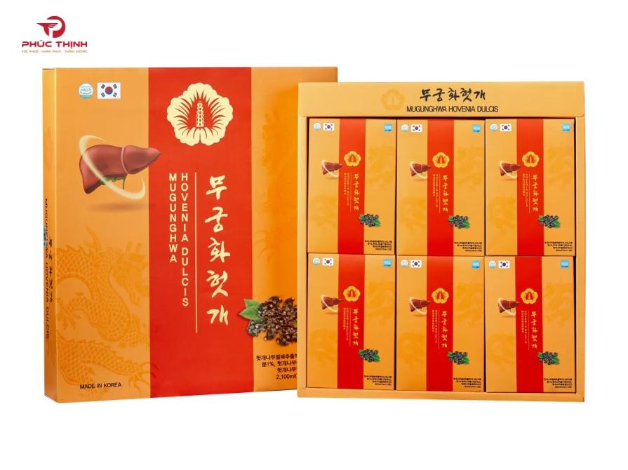 Hình ảnh sản phẩm nước uống bổ gan Mugunghwa Hovenia Dulcis