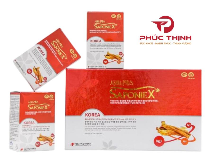 Sản phẩm viên bột hồng sâm cao cấp SaponinX Daedong đang được bán với giá 1.800.000