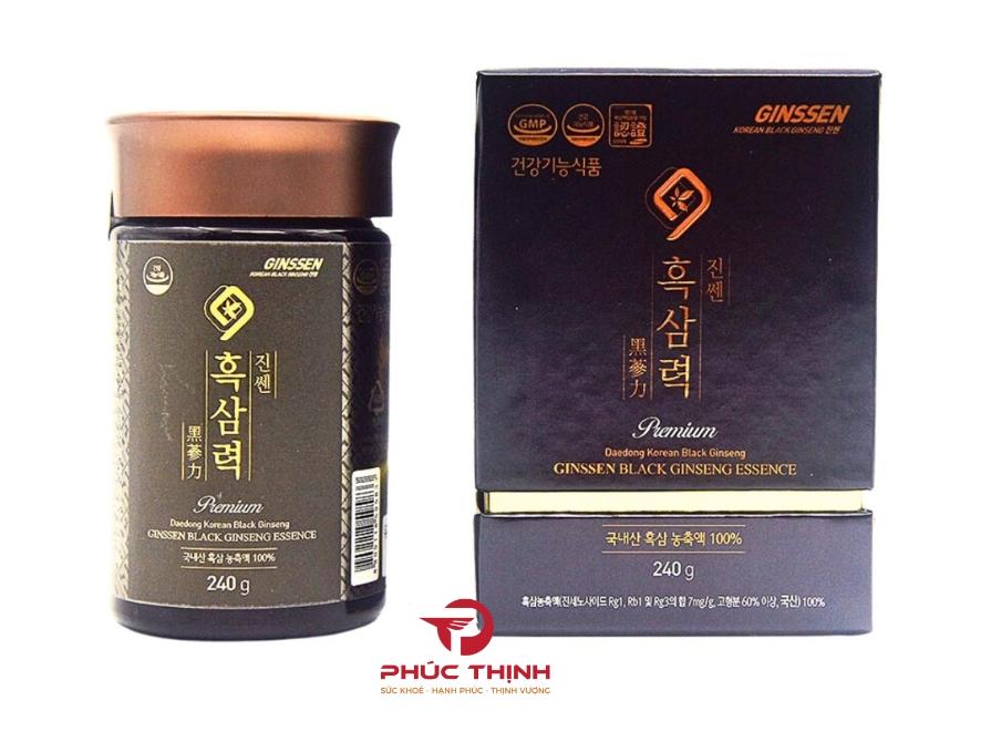 Sản phẩm cao hắc sâm Deadong 240gr