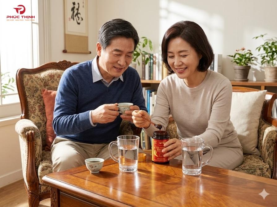 Công dụng của cao sâm Hàn Quốc đối với sức khỏe