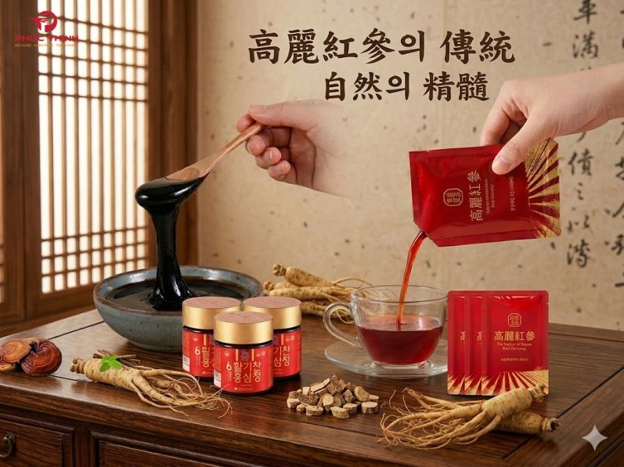 Cao hồng sâm và nước hồng sâm là gì? 