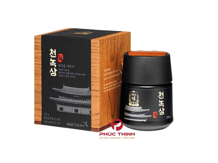 Hình ảnh sản phẩm cao hồng sâm nhung hươu thượng hạng KGC Cheon Nok 360g