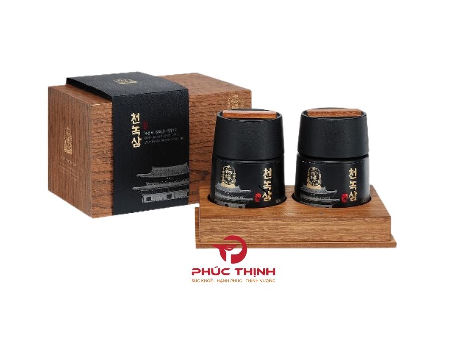 Hình ảnh sản phẩm cao hồng sâm nhung hươu thượng hạng KGC Cheon Nok 360g (2 lọ x 180g)
