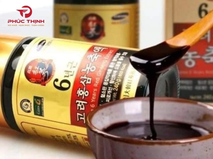 Cách sử dụng cao hồng sâm Hàn Quốc