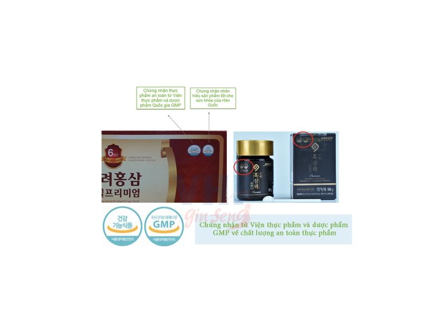 Chứng Nhận An Toàn Thực Phẩm GMP (우수건강기능식품제조기준)