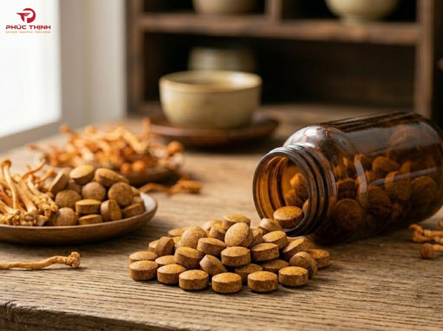 Đông trùng hạ thảo dạng viên là gì?