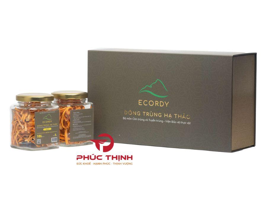 Sản phẩm đông trùng hạ thảo sợi khô Ecordy 15g đang được bán với giá 1.250.000