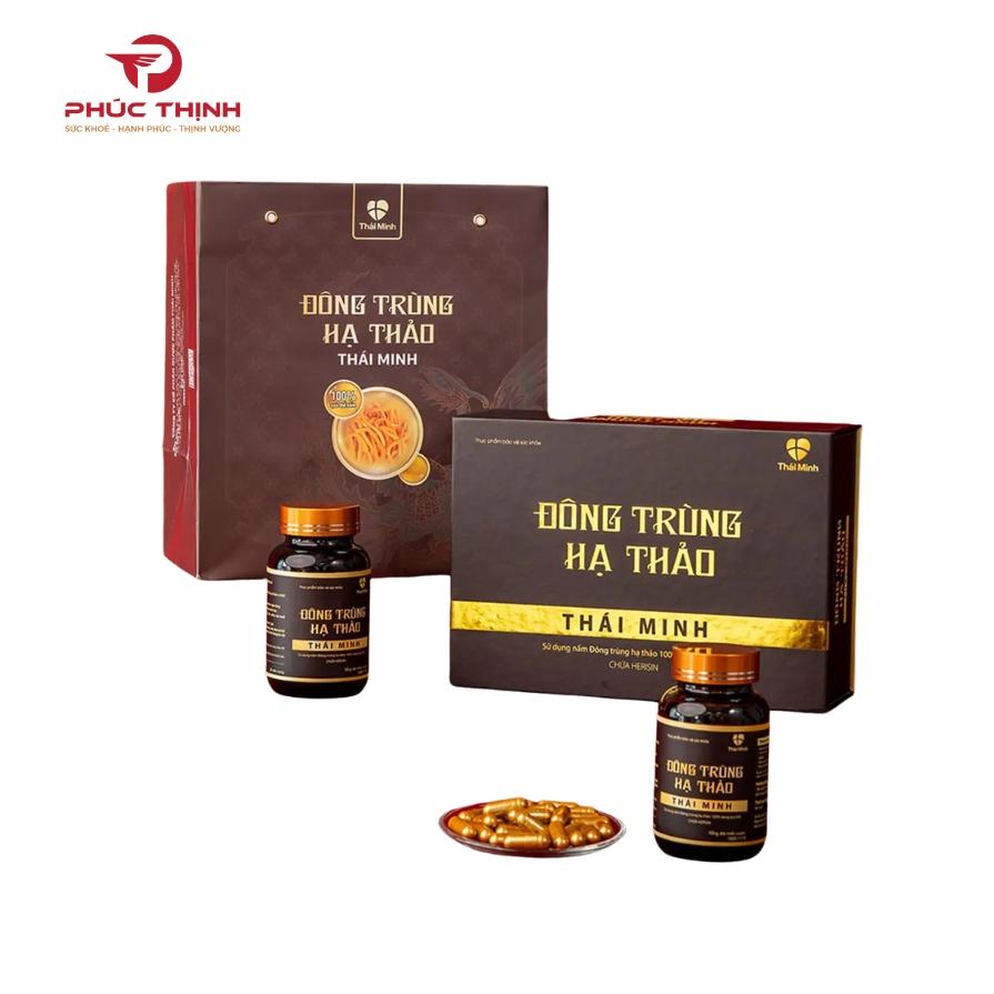Giới Thiệu Đông Trùng Hạ Thảo Thái Minh Hộp 30 Viên