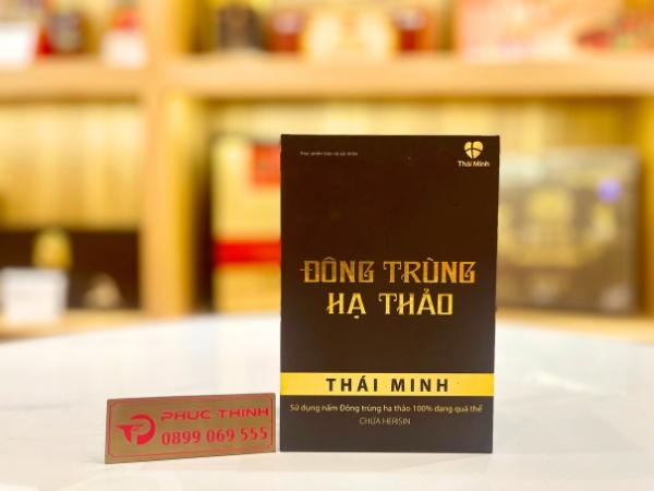 Giới Thiệu Đông Trùng Hạ Thảo Thái Minh Hộp 30 Viên