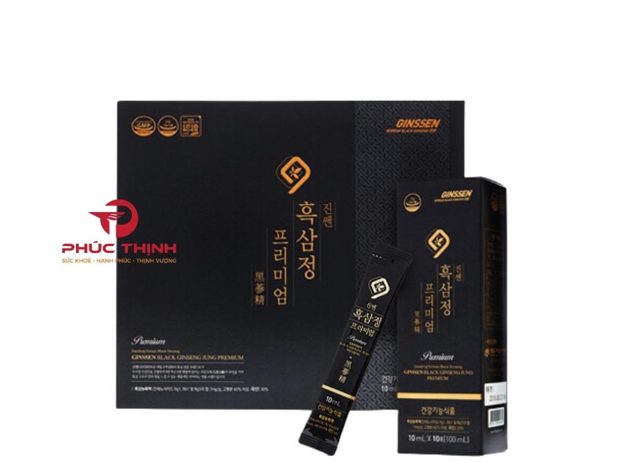 Hình ảnh sản phẩm hắc sâm Hàn Quốc cao cấp 7mg/g (10ml x 30 stick)