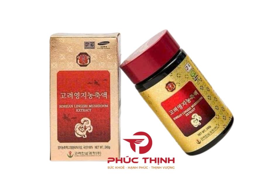 Hình ảnh sản phẩm cao linh chi Hàn Quốc