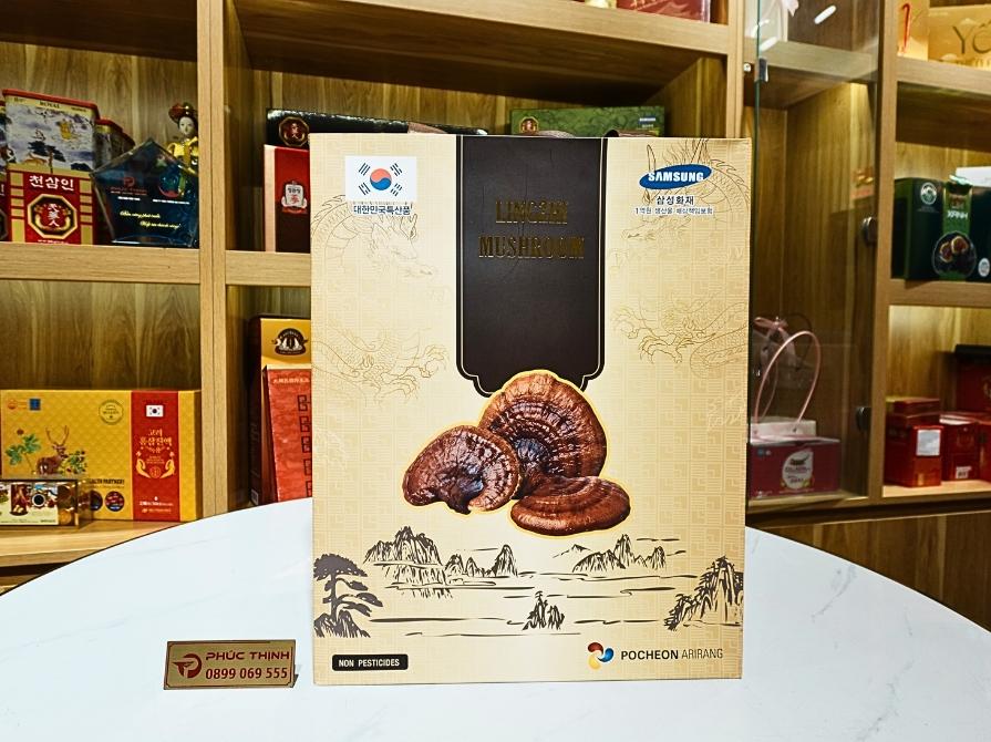 Nếu bạn muốn tìm một sản phẩm linh chi Hàn Quốc đã nồi tiếng và lâu đời thì có thể tham khảo nấm linh Pocheon