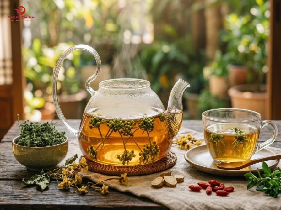 Trà hoa sâm Hàn Quốc là gì?