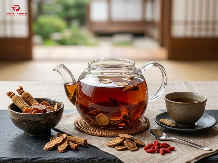 Trà hồng sâm là gì?