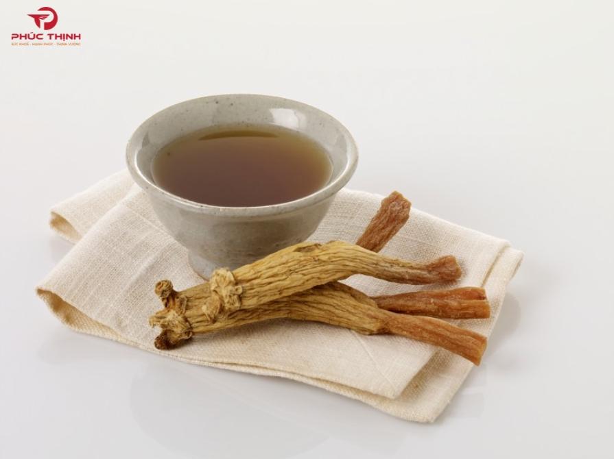 Hình ảnh trà sâm Hàn Quốc