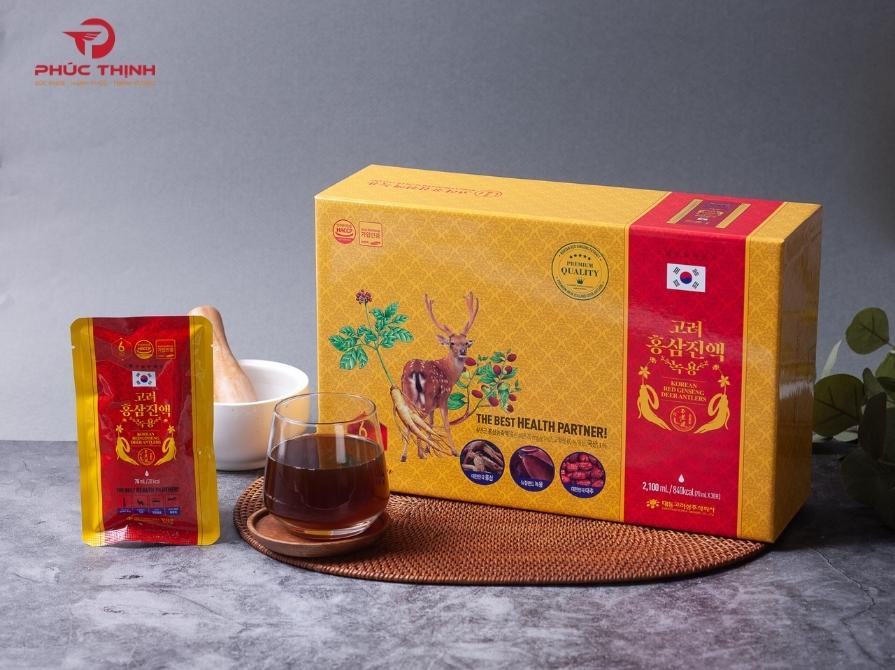 Sản phẩm sâm nhung hươu đang được ưa chuộng tại sâm nấm Phúc Thịnh