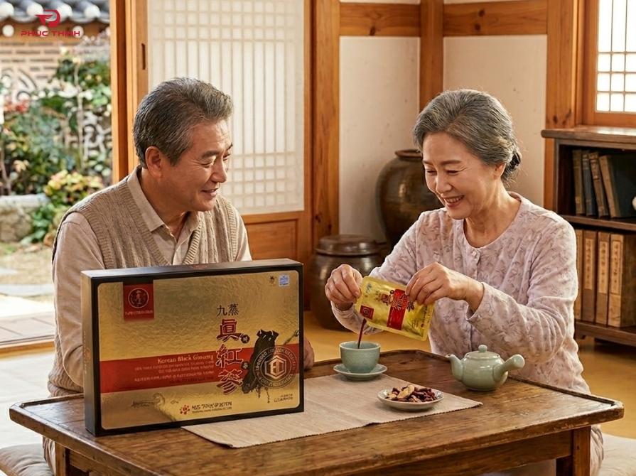 Công dụng của hắc sâm Hàn Quốc đối với sức khỏe