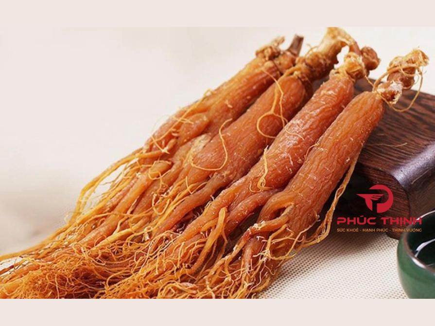 Nước Sâm Hàn Quốc được chế biên từ những củ sâm có chọn lọc 