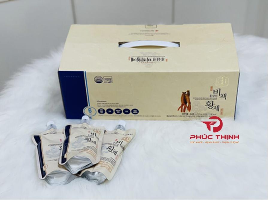 Sản phẩm nước sâm đang được ưa chuộng tại sâm nấm Phúc Thịnh