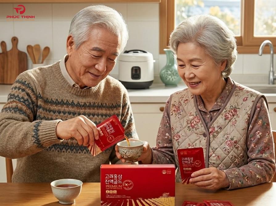 Công dụng của hồng sâm Hàn Quốc đối với sức khỏe