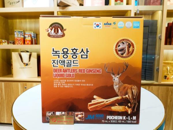 Sản phẩm từ nhân sâm nổi bật của Pocheon Ginseng