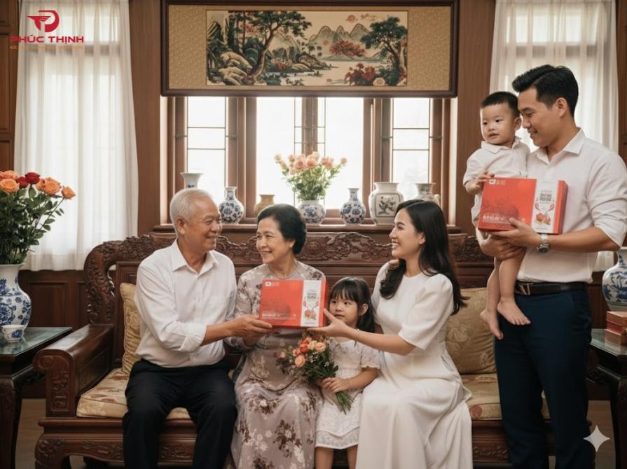 Mỗi món quà đều thể hiện tình yêu thương và sự quan tâm