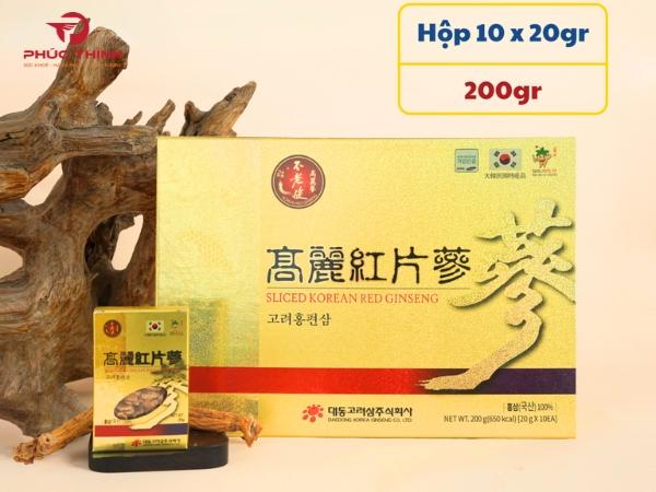 Hình ảnh sản phẩm hồng sâm Deadong