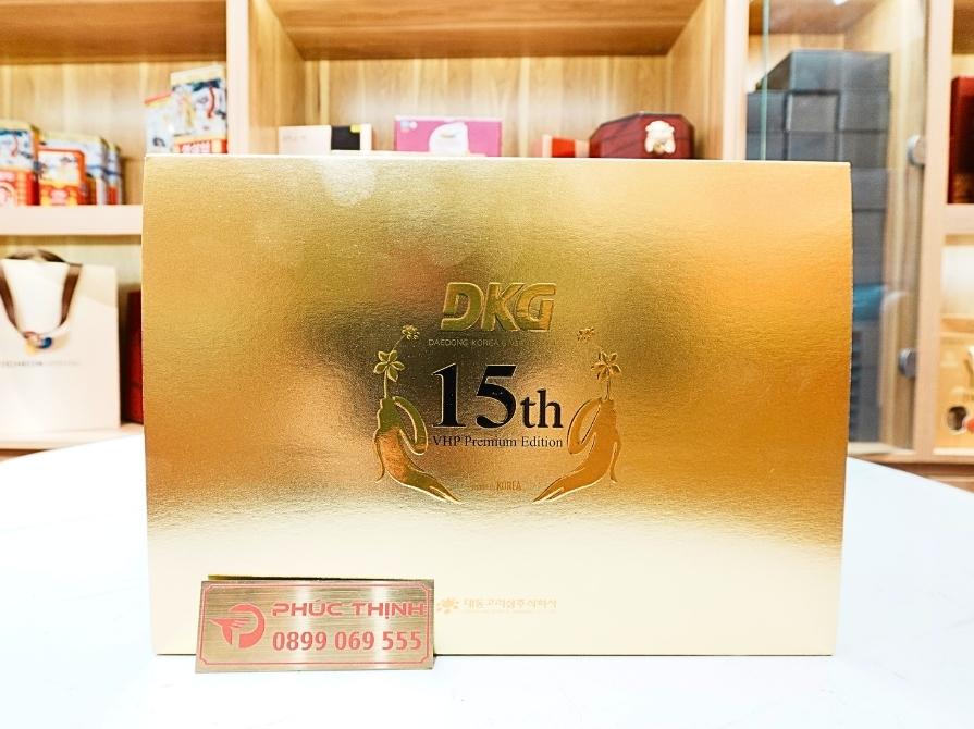 Hồng sâm khô Deadong được yêu thích vì sự nguyên bản của hồng sâm và hộp sang trọng thích hợp làm quà biếu