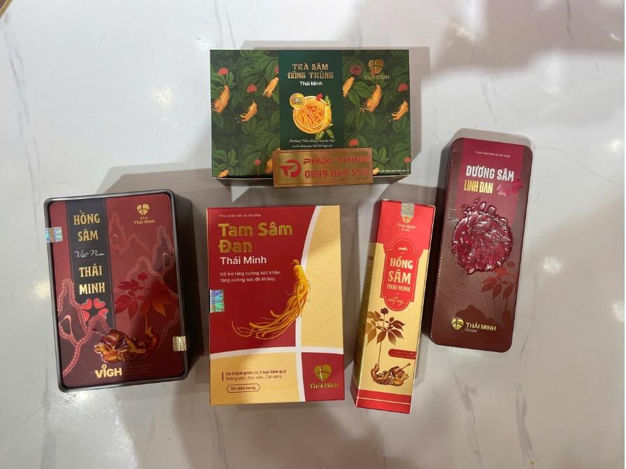 Tam sâm đan và các sản phẩm khác của dược phẩm Thái Minh