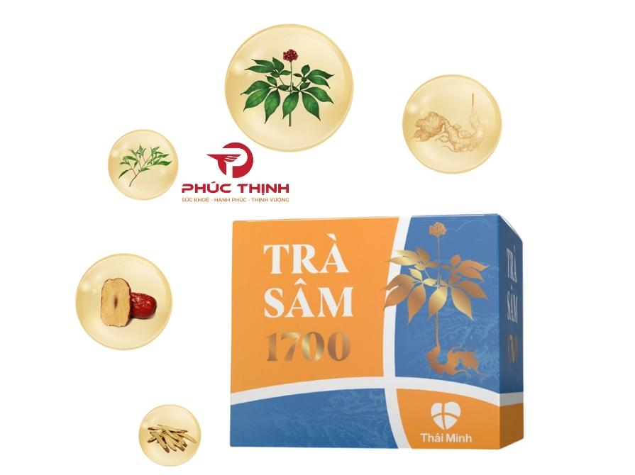 Hình ảnh sản phẩm trà sâm 1700 Thái Minh