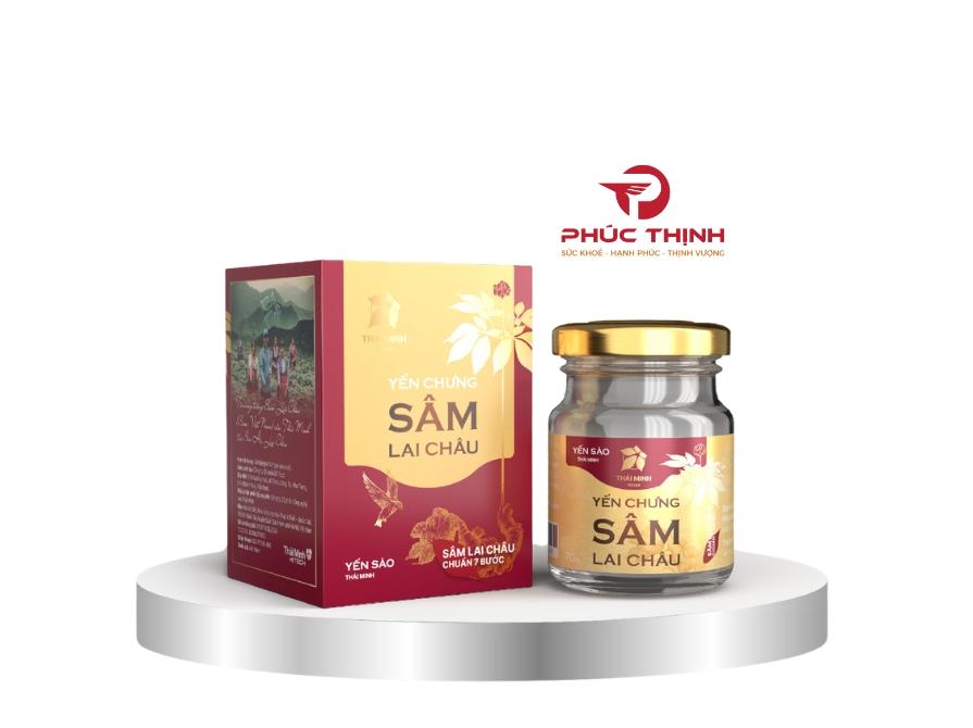 Hình ảnh sản phẩm yến sào Thái Minh - yến chưng sâm Lai Châu