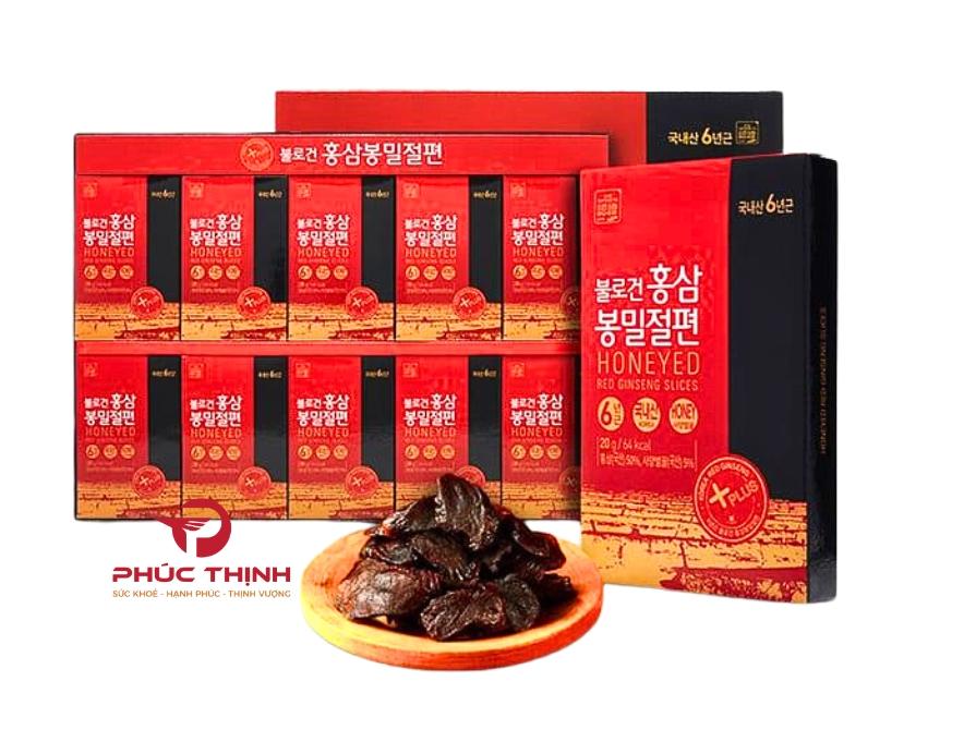 Hình ảnh sản phẩm sâm tẩm mật ong