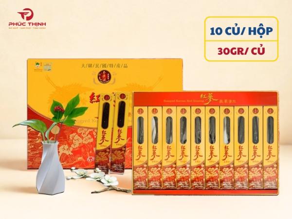 Sản phẩm đang được phân phối chính hãng tại sâm nấm Phúc Thịnh