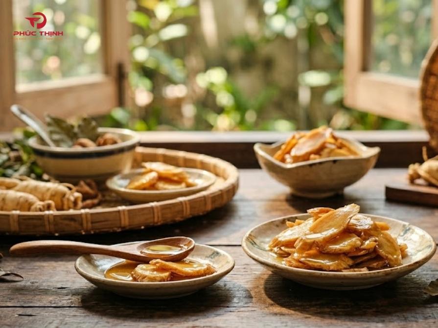 Sâm ngâm mật ong là gì?