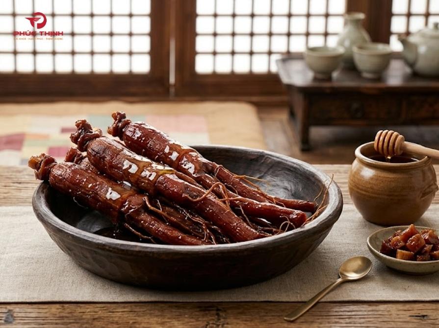 Sâm ngâm mật ong là gì?