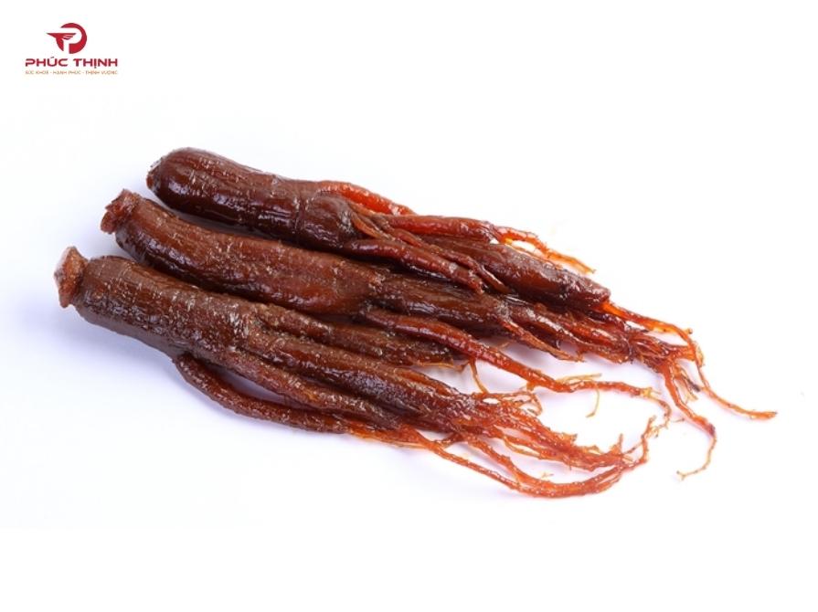 Hình ảnh sâm ngâm mật ong