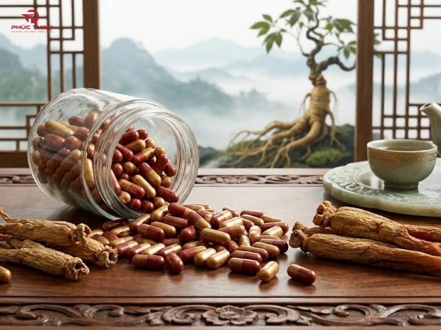 Thiên sâm Hàn Quốc dạng viên là gì?