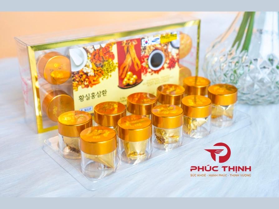 Hình ảnh sản phẩm viên hoàn hồng sâm Imperial Family Korean Red Gingseng Soft ball cakes