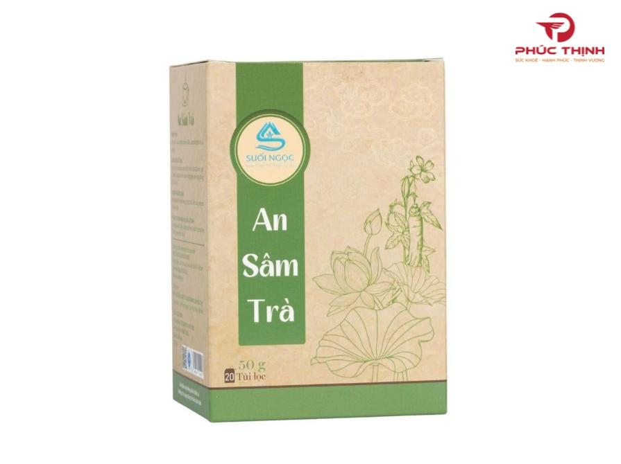 Hình ảnh an sâm trà hộp 20 túi lọc