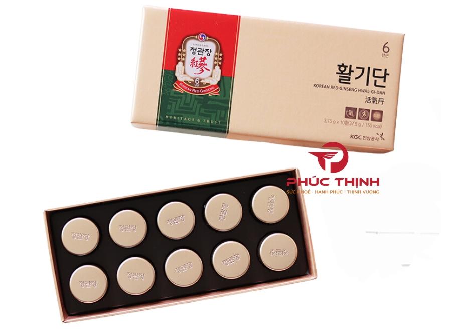 Sản phẩm viên hồng sâm KGC Vital Pills 37,5g (10 viên) đang được bán với giá 800.000