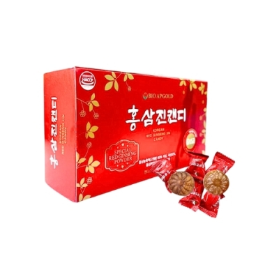 Kẹo bột sâm cao cấp Bio Apgold Hàn Quốc hộp 180g