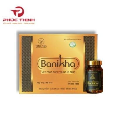 Viên nang Banikha Thiên Phúc hộp 60 viên