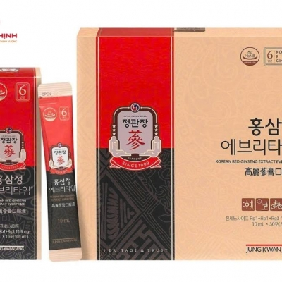 Nước tinh chất hồng sâm Everytime Original KGC 30 gói x10ml