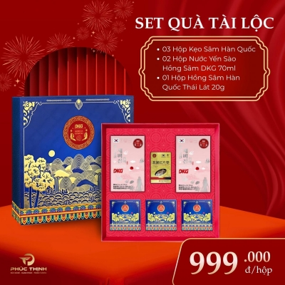 Set quà tặng Tết Hàn Quốc Tài Lộc