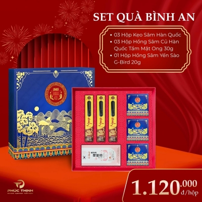 Set quà tặng Tết Hàn Quốc Bình An