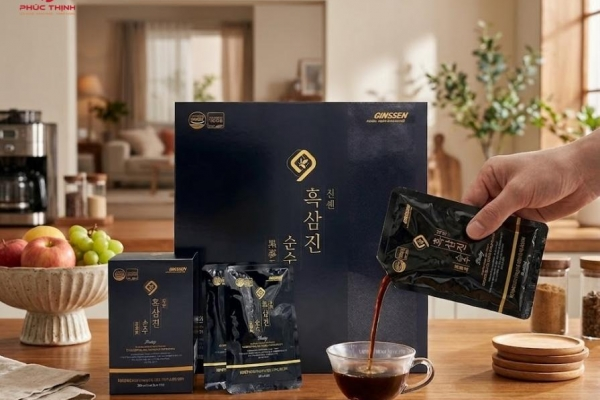 Cách uống nước hắc sâm Hàn Quốc: Liều lượng và thời điểm chuẩn