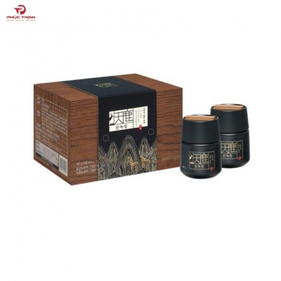 Cao hồng sâm nhung hươu thượng hạng KGC Cheon Nok 360g (2 lọ x 180g)