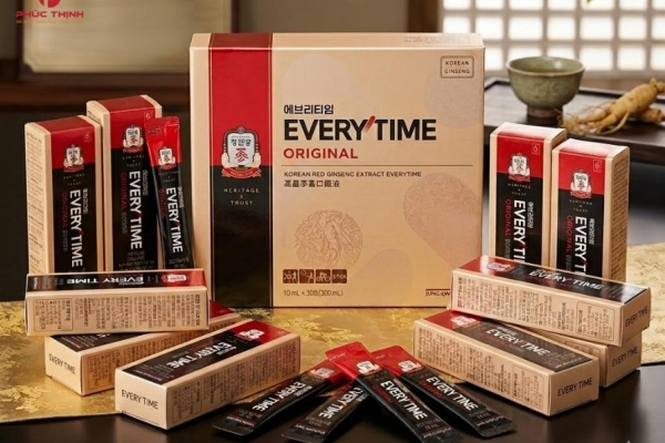 Cách sử dụng nước hồng sâm Hàn Quốc hộp 30 gói đúng cách và hiệu quả