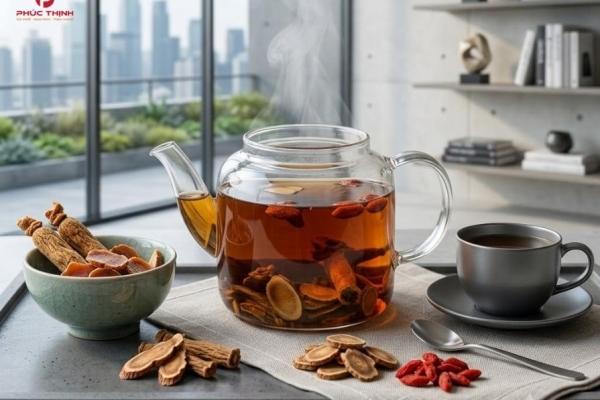 Trà sâm Hàn Quốc: Công dụng, cách uống và lưu ý khi sử dụng